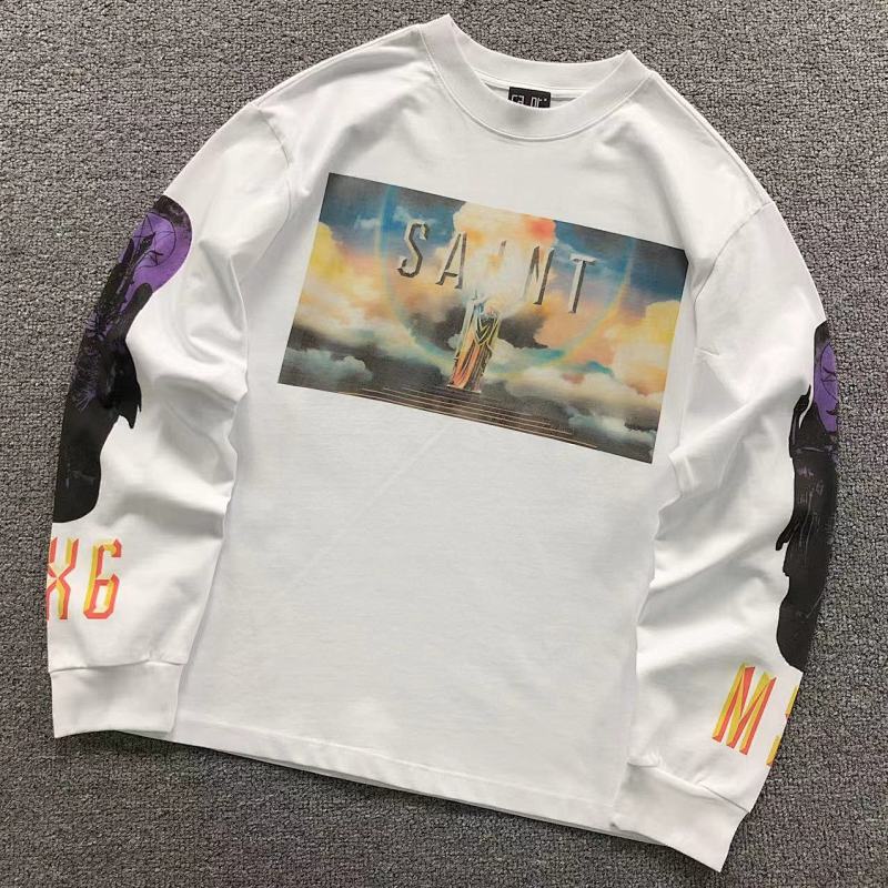 SAINT MICHAEL LONG SLEEVED 3110081317（im 170cm 60kg i wear size S in the phot）