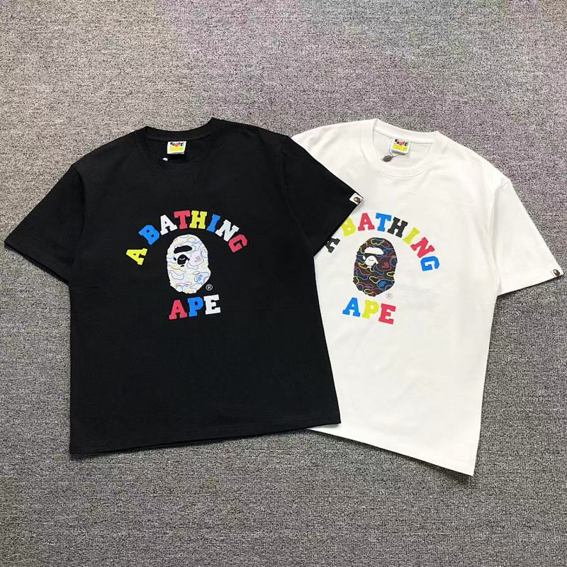 BAPE T-SHIRT 3112050521（im 170cm 60kg i wear size M in the phot）