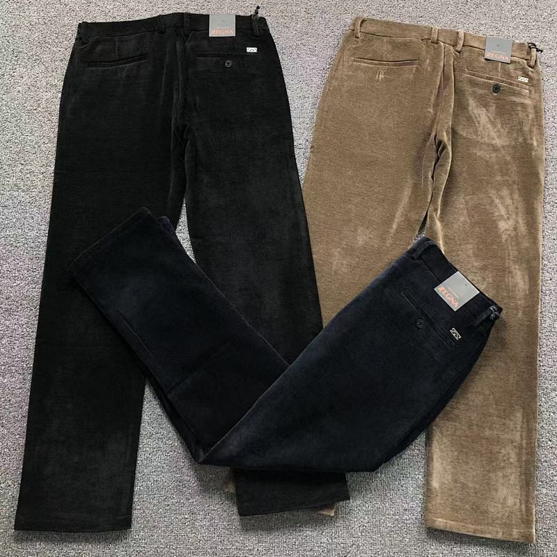 ERMENEGILDO ZEGNA TROUSERS 3111080605（im 170cm 60kg i wear size 34 in the phot）