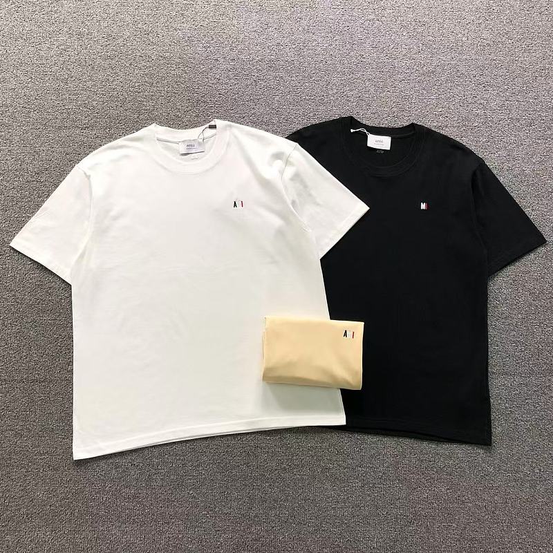 AMI T-SHIRT 3206172321（im 170cm 60kg i wear size S in the phot）