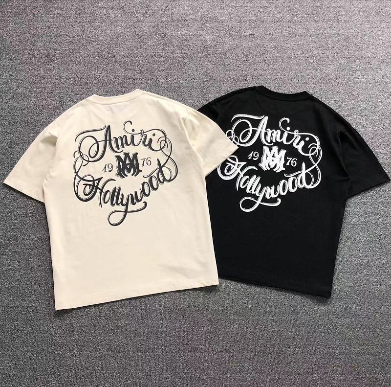 AMIRI T-SHIRT 125410137（im 170cm 60kg i wear size M in the phot）