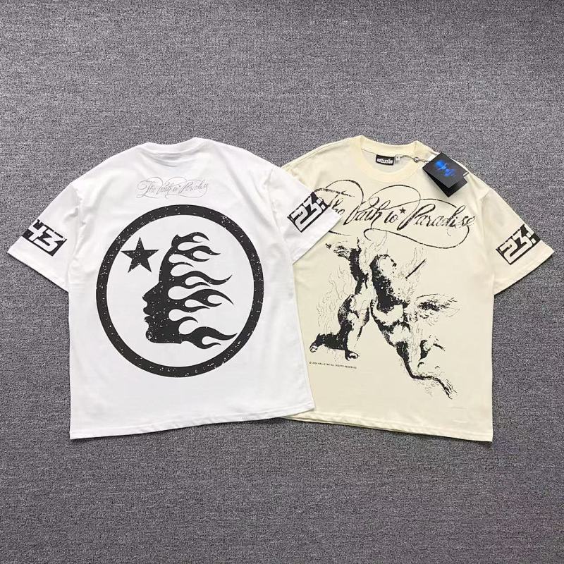 HELLSTAR T-SHIRT 212302817（im 170cm 57kg i wear size L in the phot）