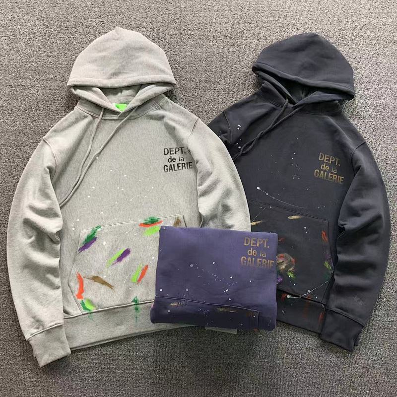 GALLERY DEPT HOODIE 2190327125（im 170cm 60kg i wear size M in the phot）
