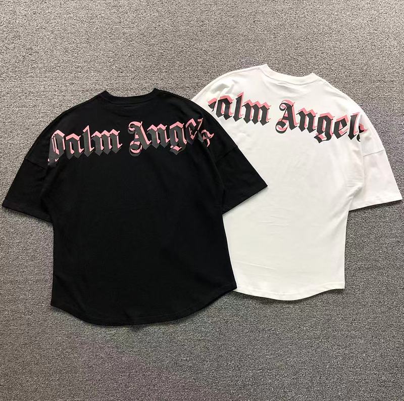 PALM ANGELS T-SHIRT 4205084336（im 170cm 60kg i wear size S in the phot）