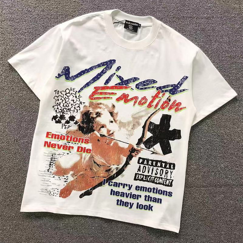 MIXED EMOTION T-SHIRT 3204156517（im 170cm 60kg i wear size S in the phot）