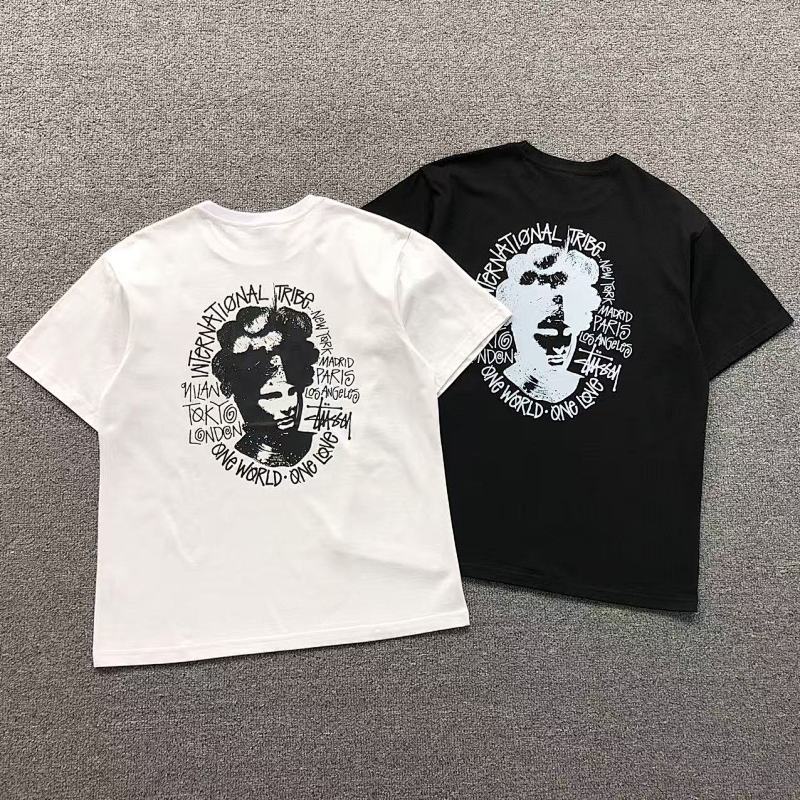STUSSY T-SHIRT 503102382（im 170cm 60kg i wear size M in the phot）