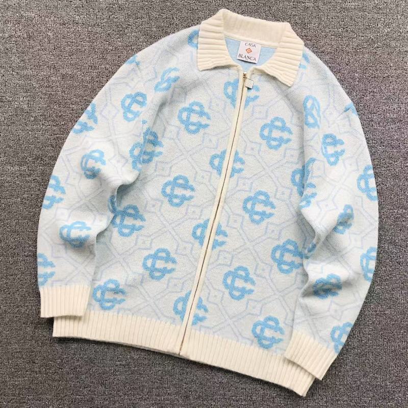 CASABLANCA SWEATER 572312127（im 170cm 60kg i wear size L in the phot）