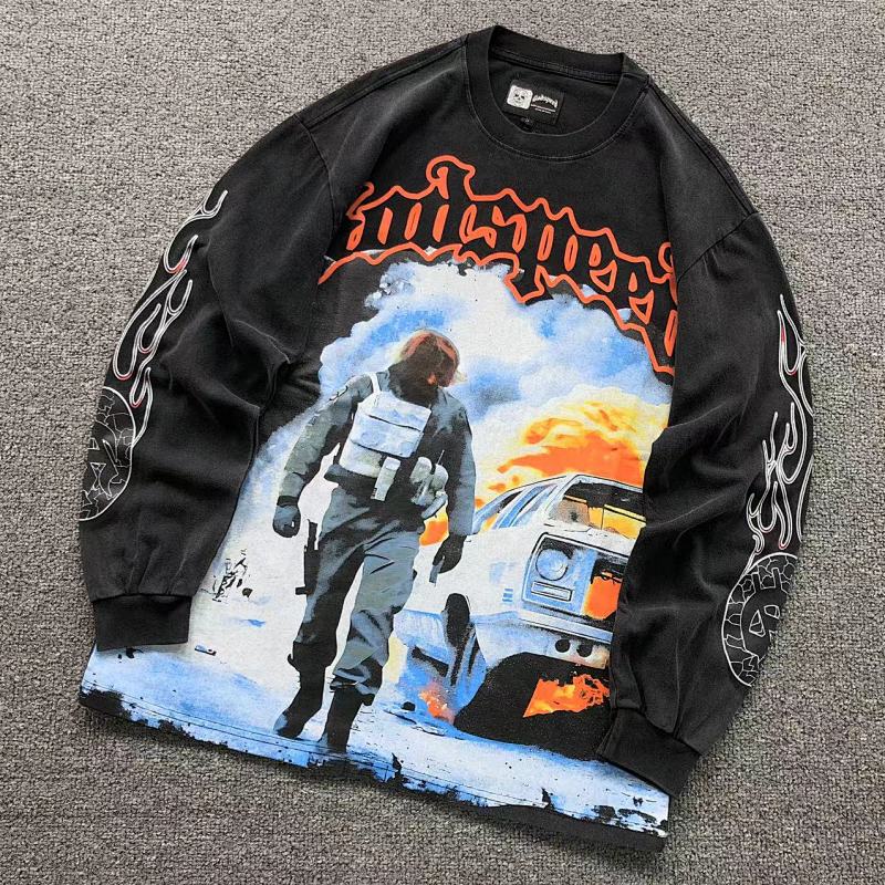 GODSPEED LONG SLEEVED 4105072317（im 170cm 60kg i wear size S in the phot）