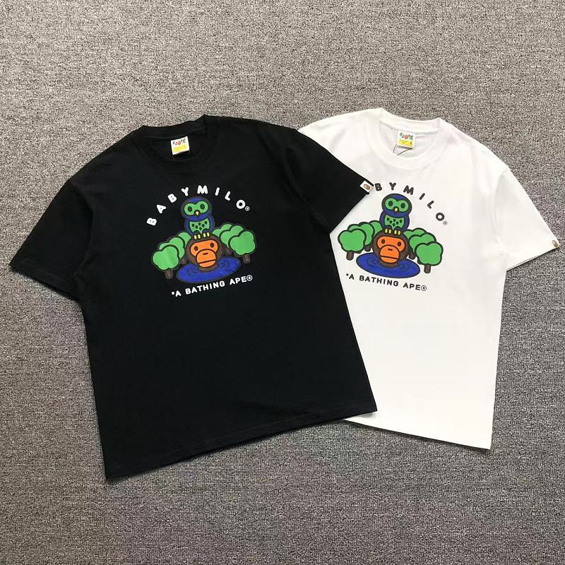 BAPE T-SHIRT 124150531（im 170cm 60kg i wear size L in the phot）
