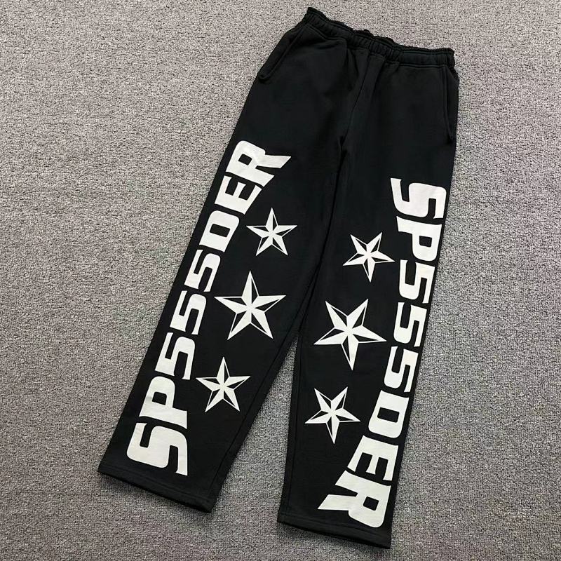 SP5DER TROUSERS 4201290372（im 170cm 60kg i wear size M in the phot）