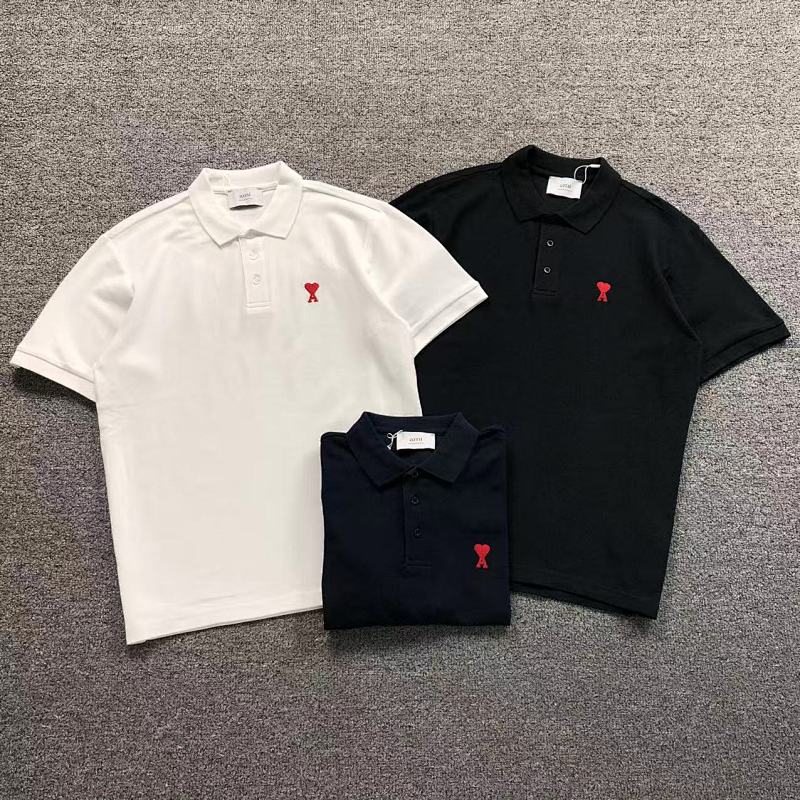 AMI POLO 3203170321（im 170cm 60kg i wear size S in the phot）