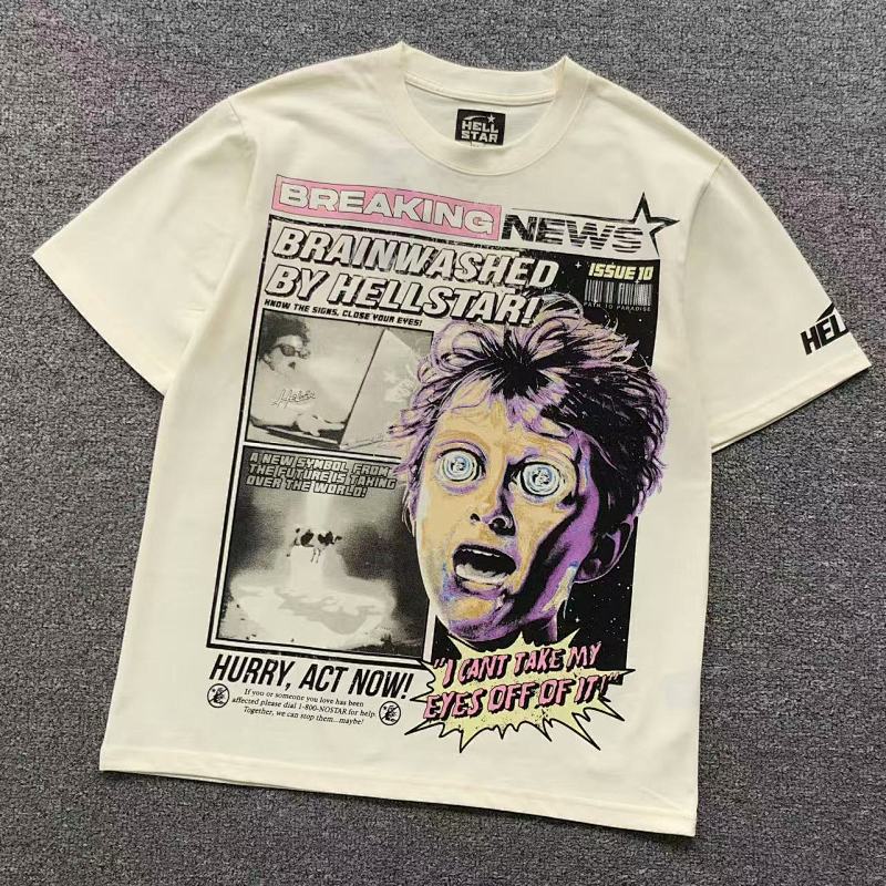 HELLSTAR T-SHIRT 12173671（im 170cm 60kg i wear size M in the phot）