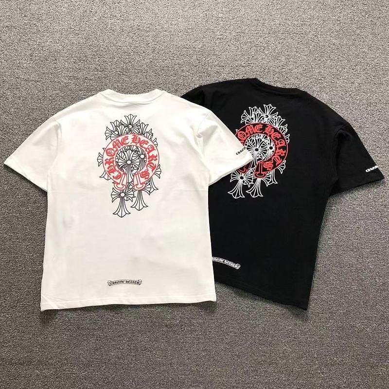 CHROME HEARTS T-SHIRT 42061245144（im 170cm 60kg i wear size M in the phot）
