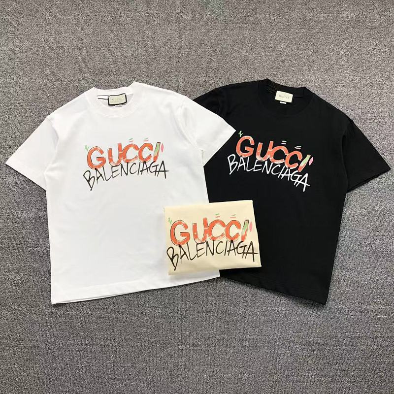 BALENCIAGA GUCCI T-SHIRT 502170181（im 170cm 57kg i wear size S in the phot）