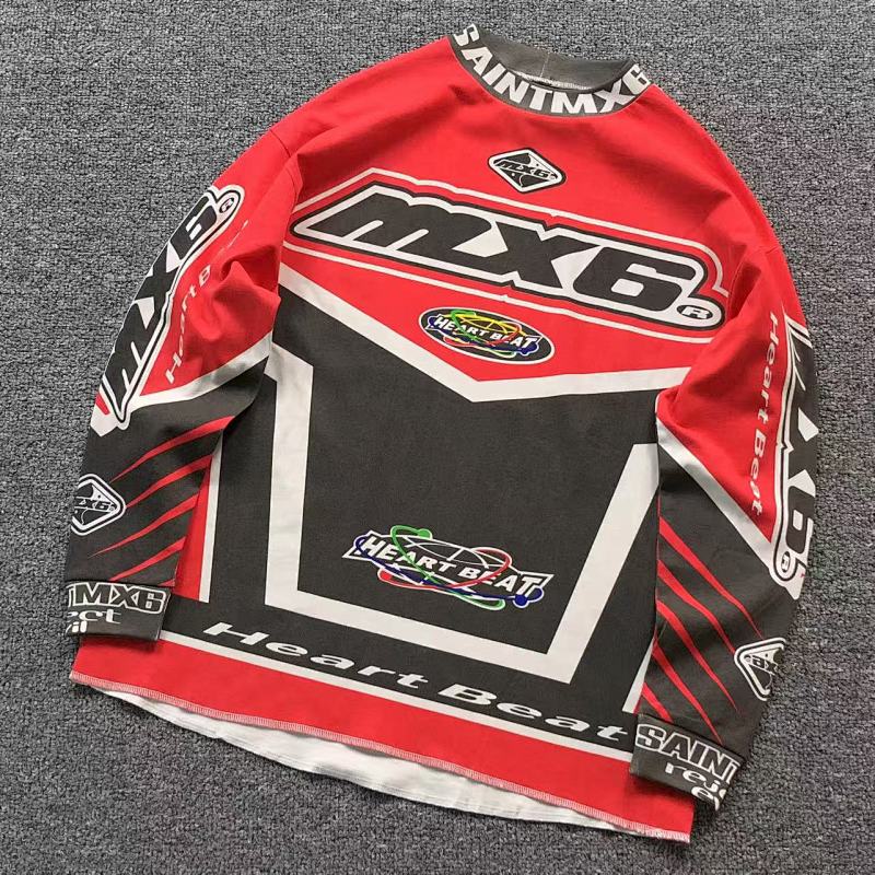 SAINT MICHAEL LONG SLEEVED 504052217（im 170cm 60kg i wear size S in the phot）