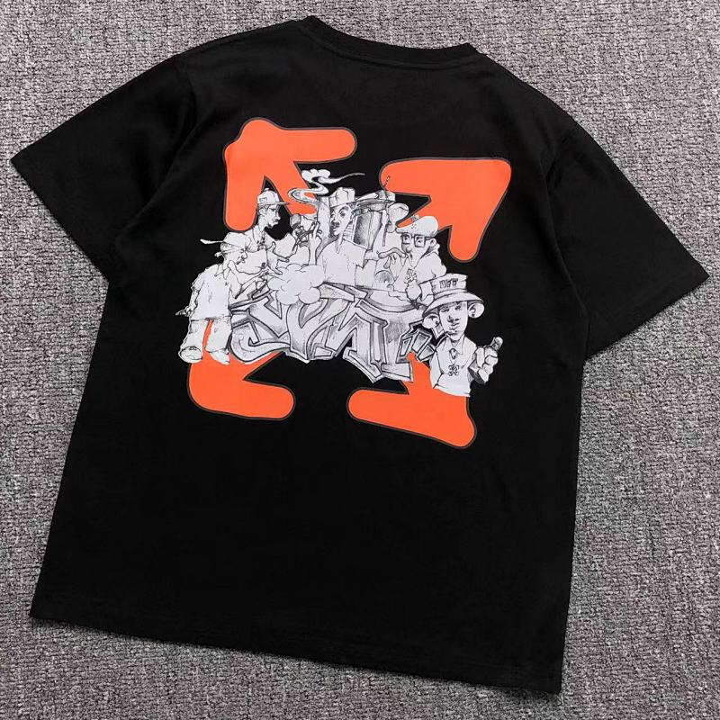 OFF-WHITE T-SHIRT 41187645（im 170cm 57kg i wear size M in the phot）