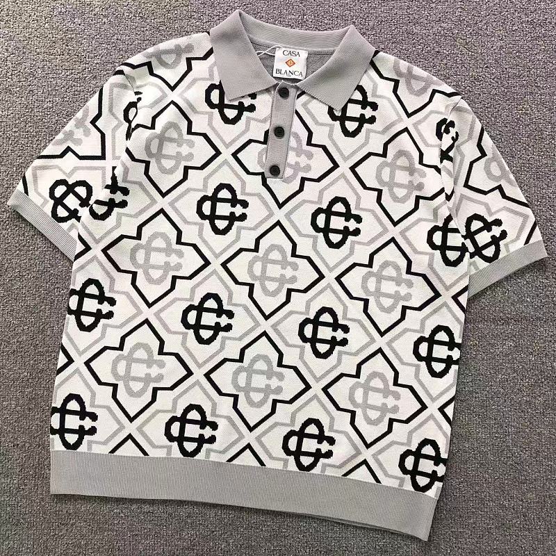 CASABLANCA POLO 5242508127（im 170cm 60kg i wear size L in the phot）