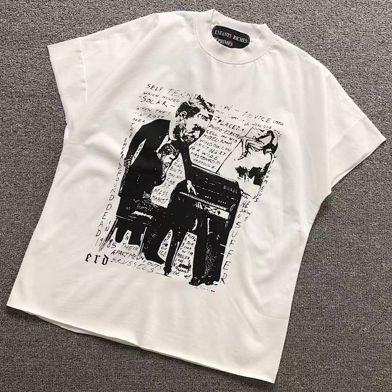 ENFANTS RICHES DEPRIMES T-SHIRT 5212428162（im 170cm 60kg i wear size M in the phot）