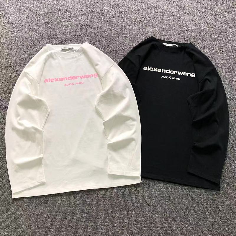ALEXANDER WANG LONG SLEEVED 52073025136（im 170cm 60kg i wear size L in the phot）