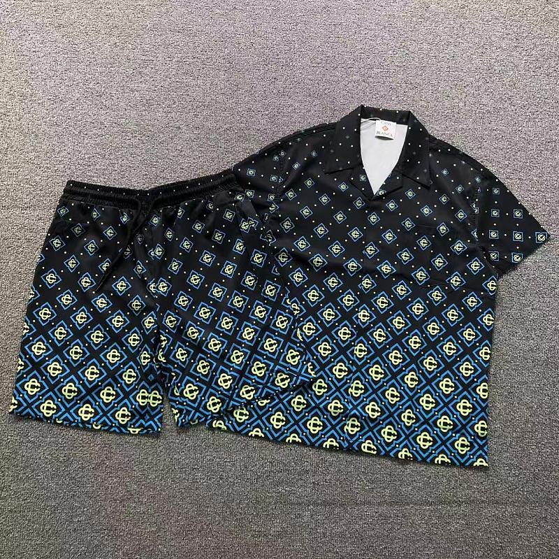 TOP SHORTS CASABLANCA SHIRT SHORTS 126131639