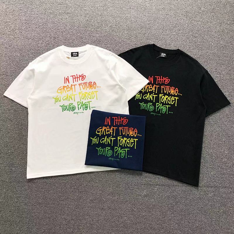 STUSSY T-SHIRT 3108080102（im 170cm 60kg i wear size XL in the phot）