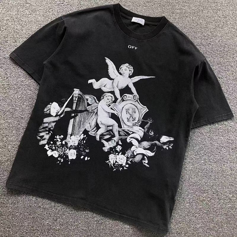 OFF-WHITE T-SHIRT 503170219（im 170cm 60kg i wear size S in the phot）