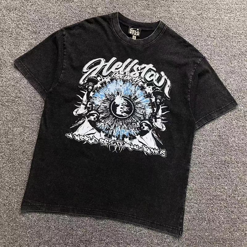 HELLSTAR T-SHIRT 7722 503141789（im 170cm 60kg i wear size S in the phot）