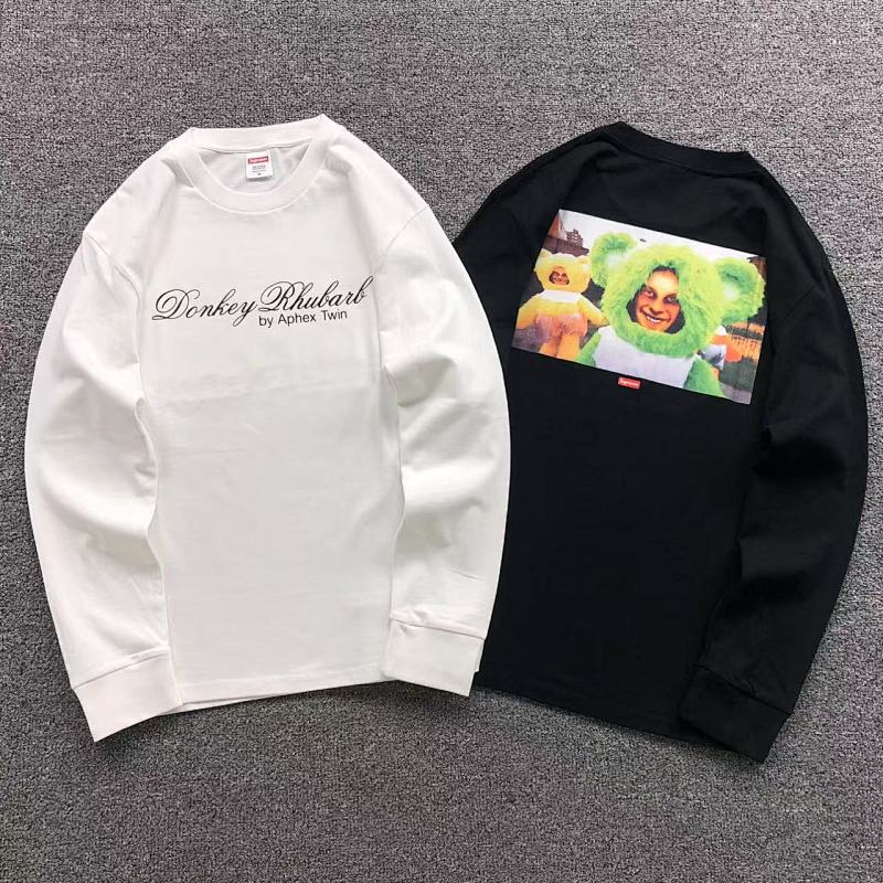 SUPREME LONG SLEEVED 1106140833（im 170cm 60kg i wear size M in the phot）