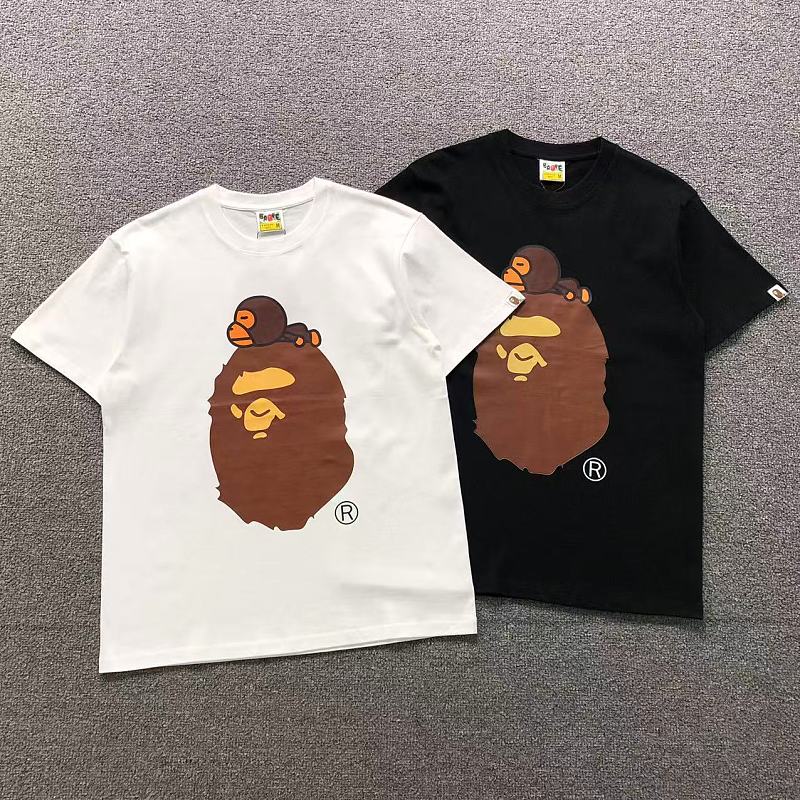 BAPE T-SHIRT 3205161021（im 170cm 60kg i wear size M in the phot）