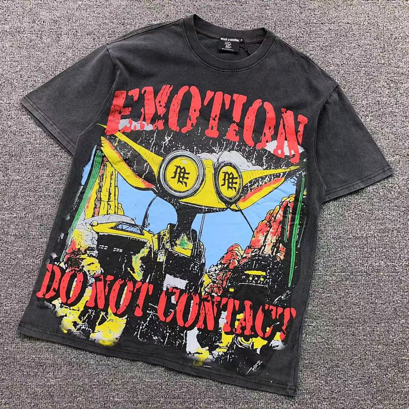 MIXED EMOTION T-SHIRT 3108223117（im 170cm 60kg i wear size M in the phot）