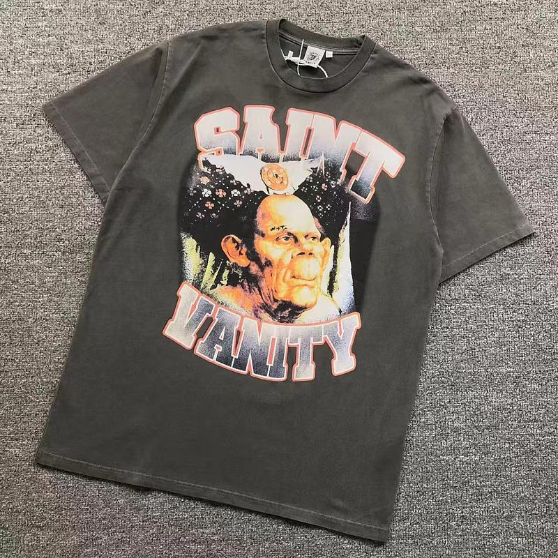 SAINT VANITY T-SHIRT 3204210472（im 170cm 60kg i wear size L in the phot）