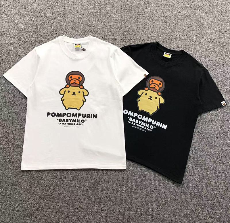 BAPE T-SHIRT 3105291617（im 170cm 60kg i wear size S in the phot）
