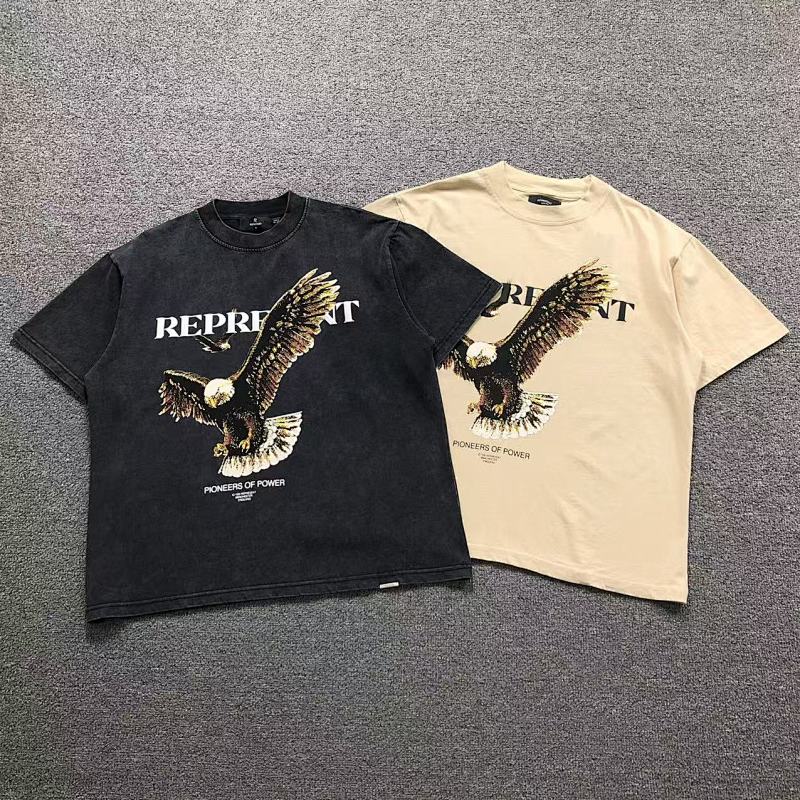 REPRESENT T-SHIRT 22040659125（im 170cm 60kg i wear size M in the phot）