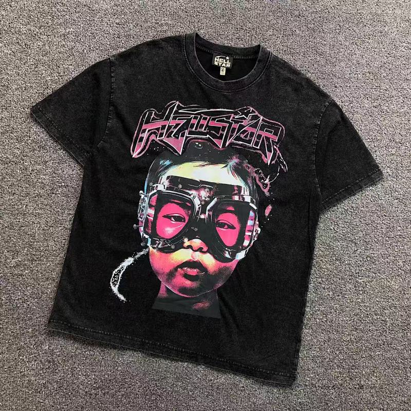 HELLSTAR T-SHIRT 503142189（im 170cm 60kg i wear size S in the phot）