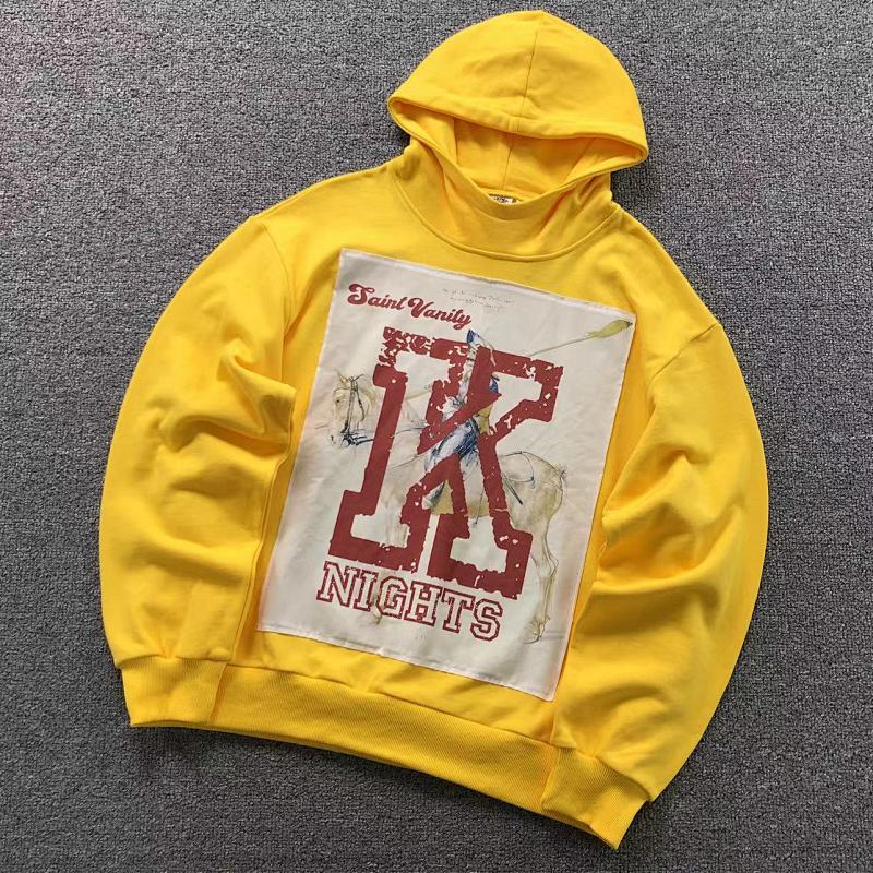 SAINT VANITY HOODIE 3107150372（im 170cm 60kg i wear size M in the phot）