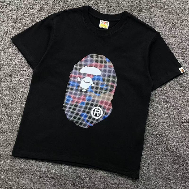 BAPE T-SHIRT 4104240898（im 170cm 60kg i wear size S in the phot）
