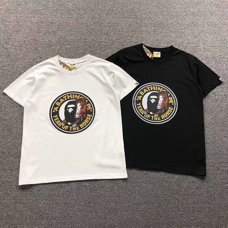 BAPE T-SHIRT 22040716001（im 170cm 60kg i wear size L in the phot）