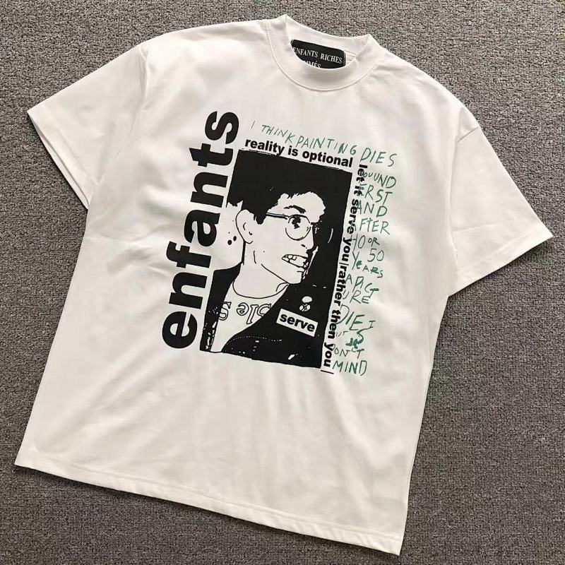 ENFANTS RICHES DEPRIMES T-SHIRT 42012437162（im 170cm 60kg i wear size S in the phot）