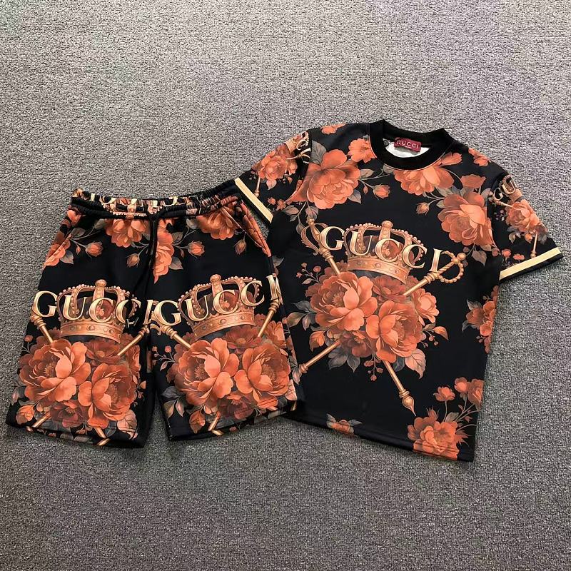 TOP SHORTS GUCCI T-SHIRT SHORTS 22050512125（im 170cm 60kg i wear size S in the phot）