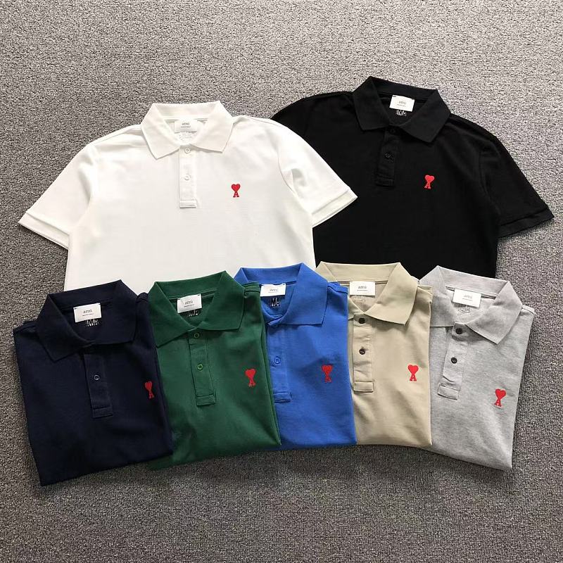 AMI POLO 1271105181（im 170cm 60kg i wear size M in the phot）