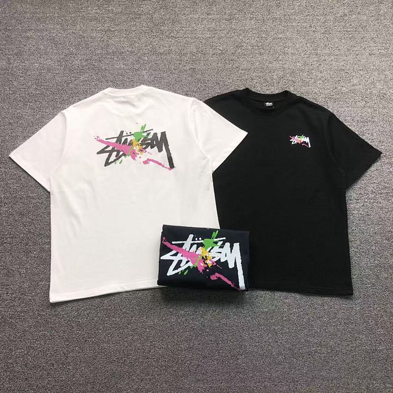 STUSSY T-SHIRT 2201233711（im 170cm 60kg i wear size M in the phot）