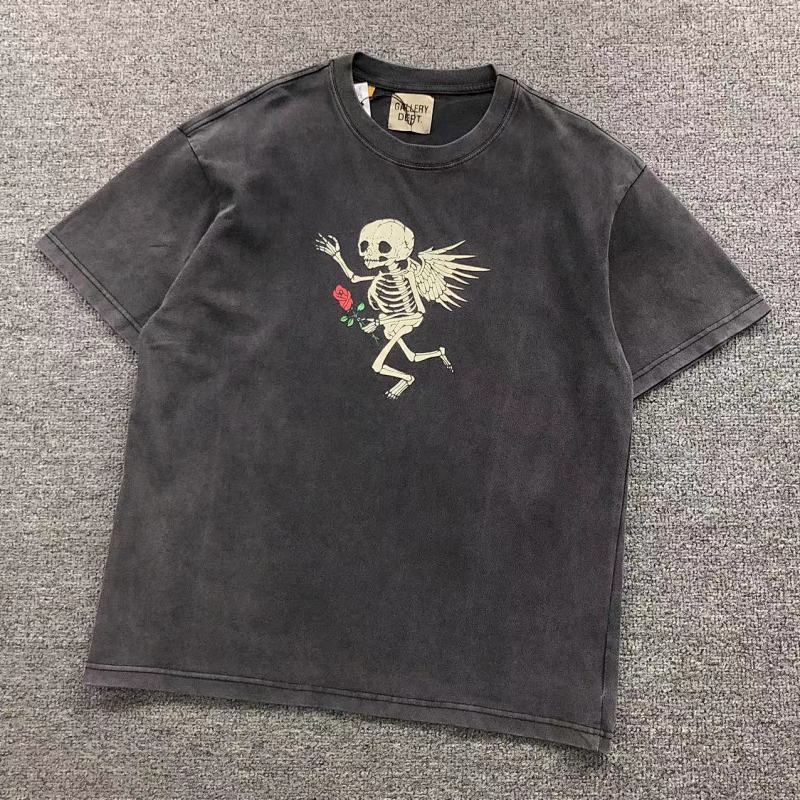 GALLERY DEPT T-SHIRT 412202417（im 170cm 57kg i wear size S in the phot）