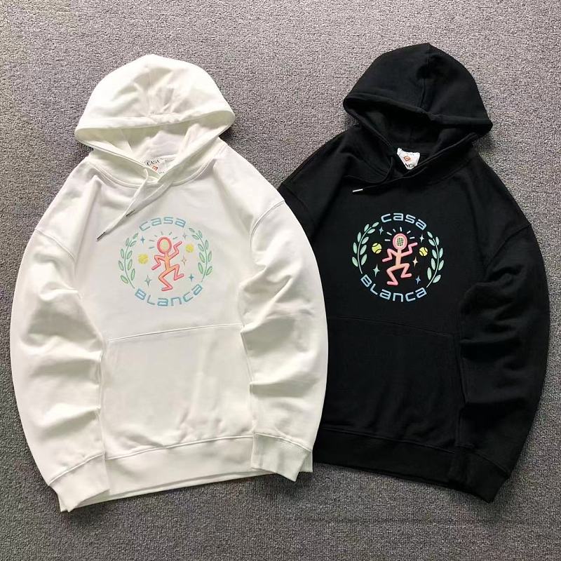 CASABLANCA HOODIE 3208190821（im 170cm 60kg i wear size M in the phot）