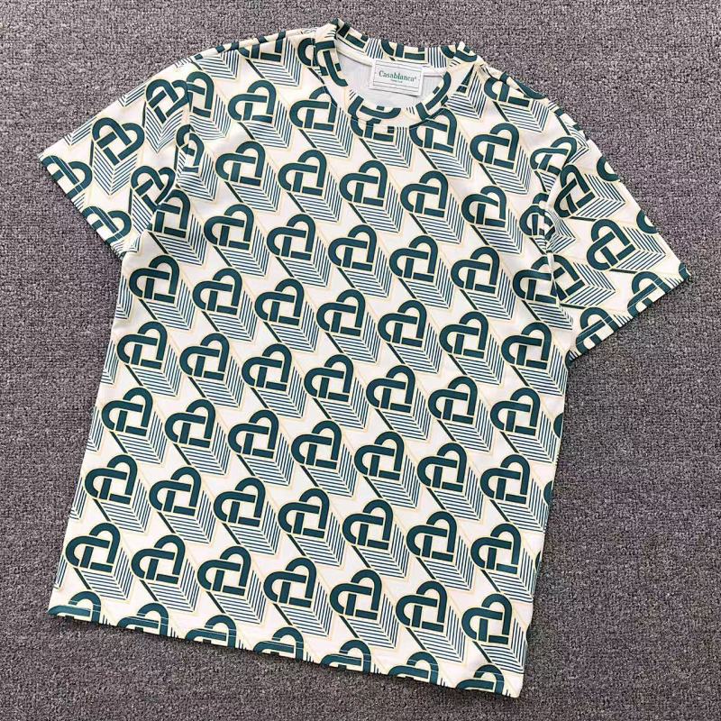 CASABLANCA T-SHIRT 112050332（im 170cm 57kg i wear size M in the phot）