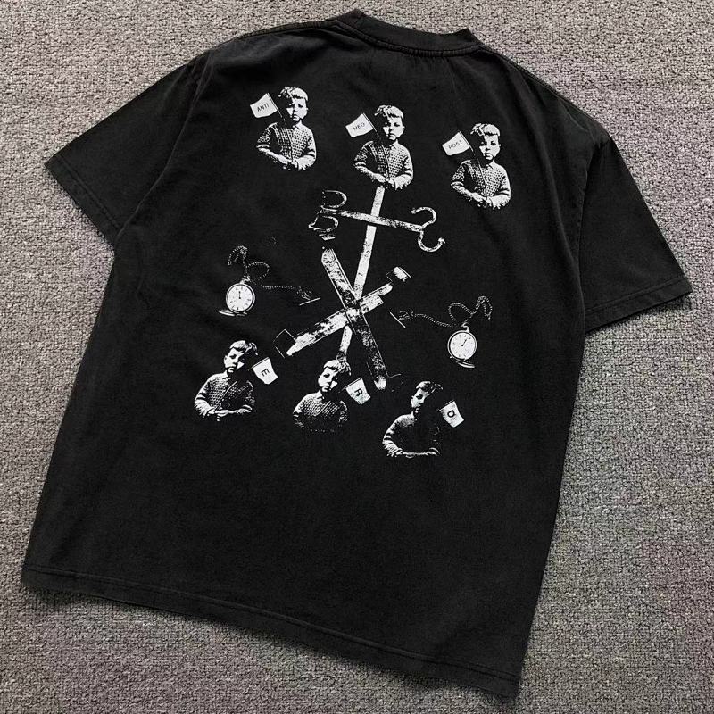 ENFANTS RICHES DEPRIMES T-SHIRT 5232101162（im 170cm 60kg i wear size M in the phot）