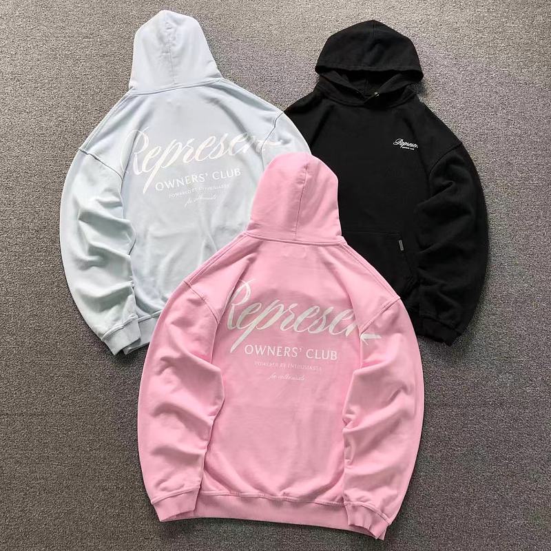 REPRESENT HOODIE 22042902125（im 170cm 60kg i wear size M in the phot）