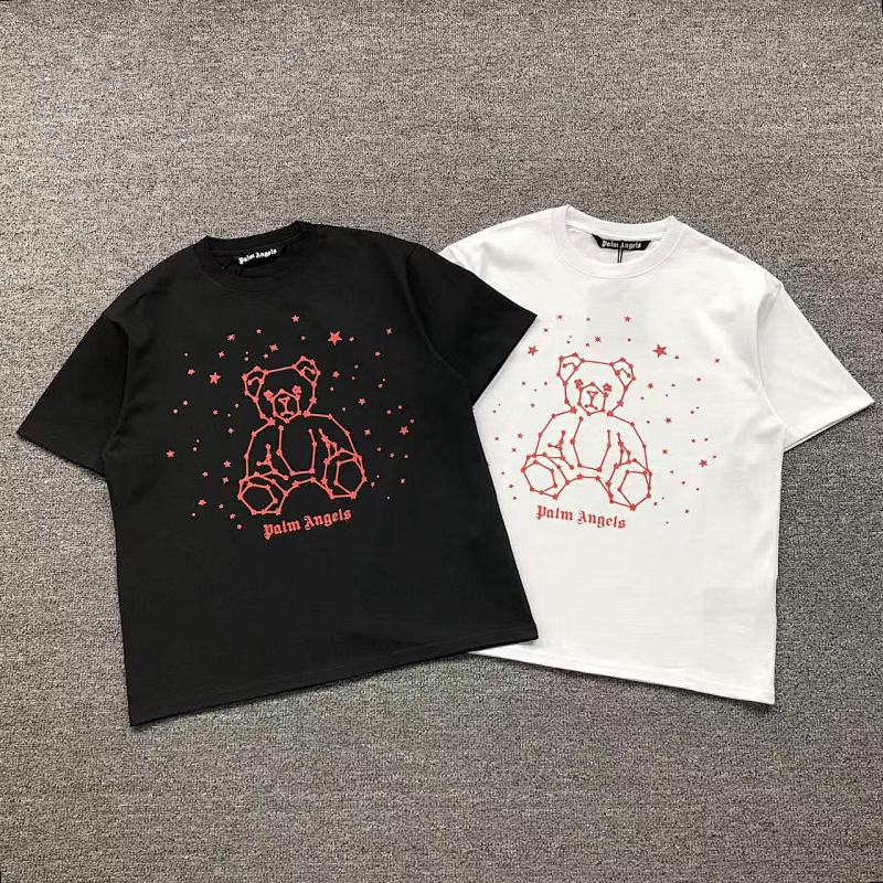 PALM ANGELS T-SHIRT 41070116121（im 170cm 60kg i wear size M in the phot）