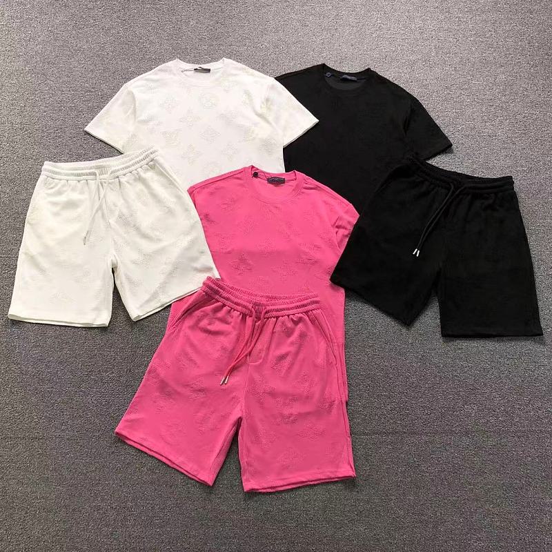 TOP SHORTS LV T-SHIRT SHORTS 126130132