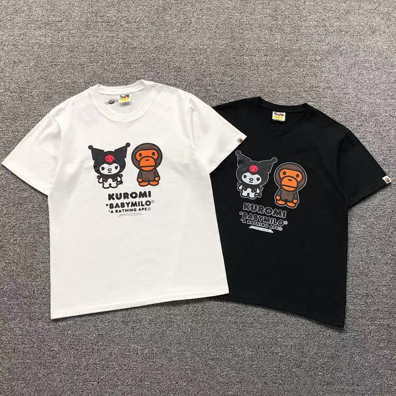 BAPE T-SHIRT 3105291117（im 170cm 60kg i wear size S in the phot）