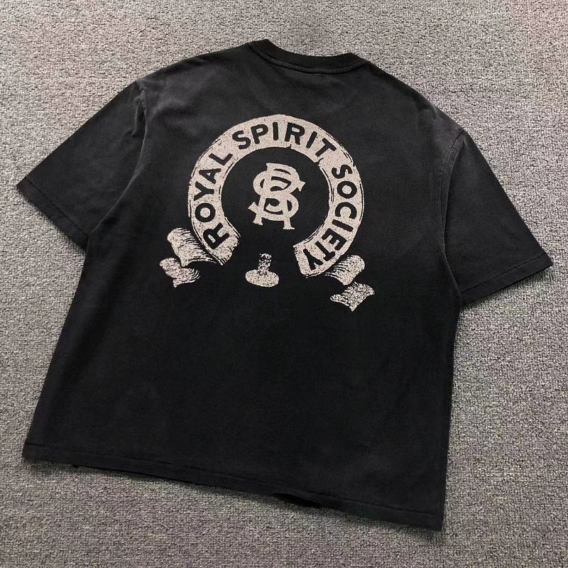SAINT MICHAEL T-SHIRT 3209012117（im 170cm 60kg i wear size S in the phot）